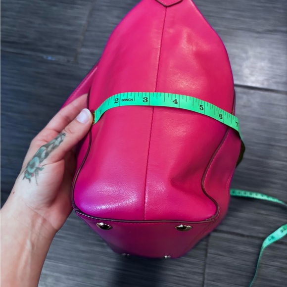 Coach Collette Leather Caryall Bag - Picture 11 of 11